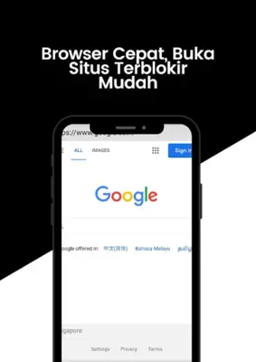 Black Hub Browser - Browser An android App screenshot 0